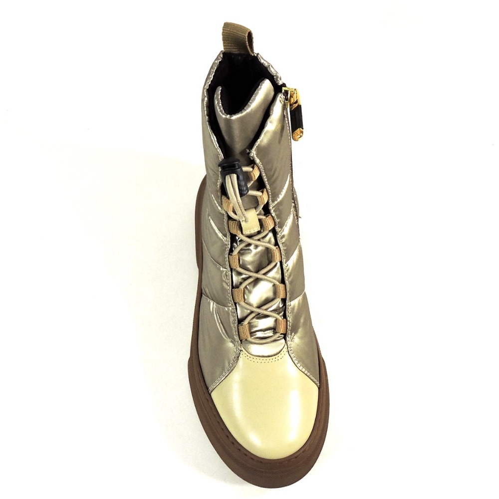 BALDININI🇮🇹WOMEN'S BEIGE WINTER BOOTIE - Picture 8 of 10